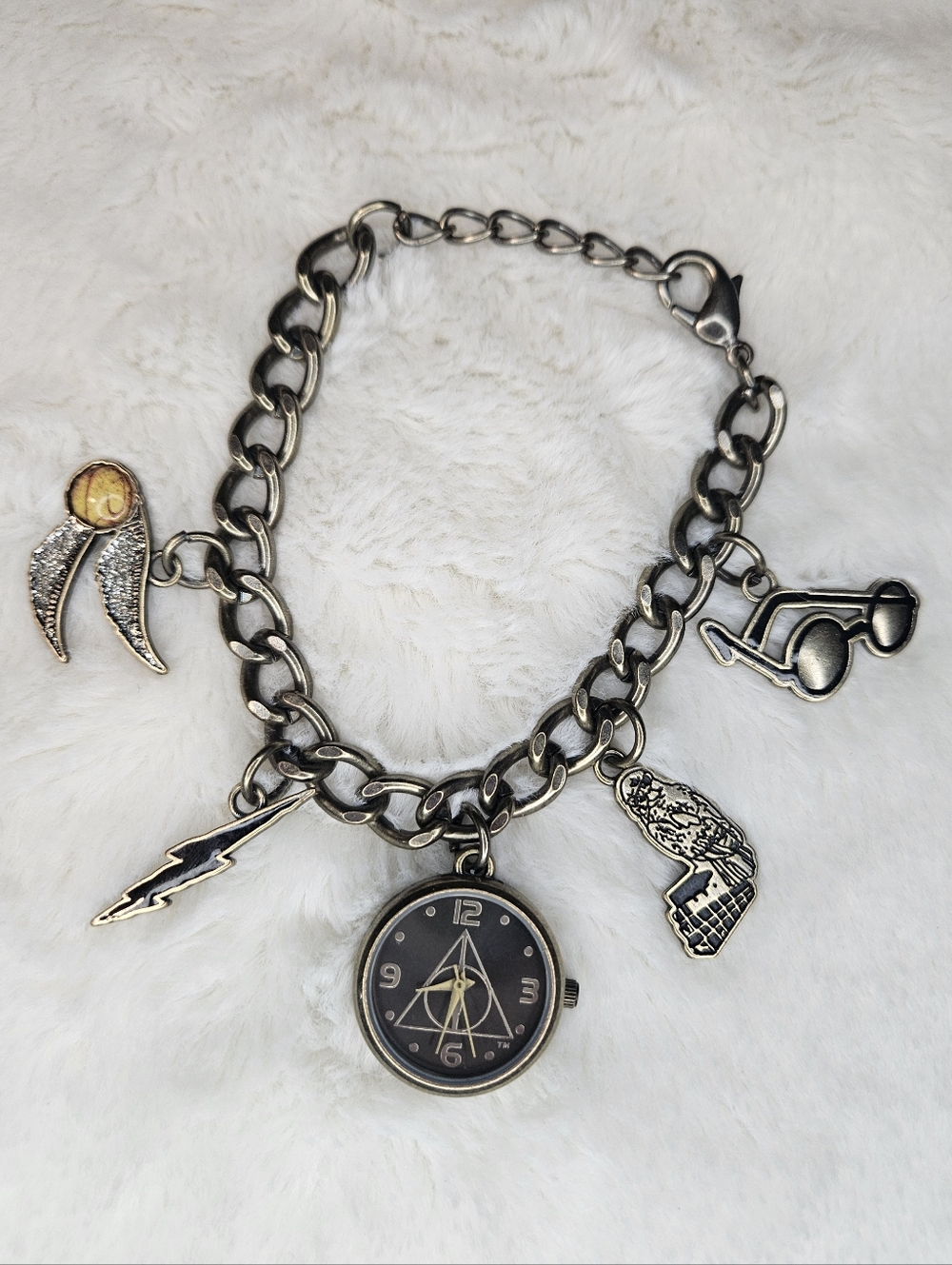 Harry Potter Stainless Steel Charm Bracelet